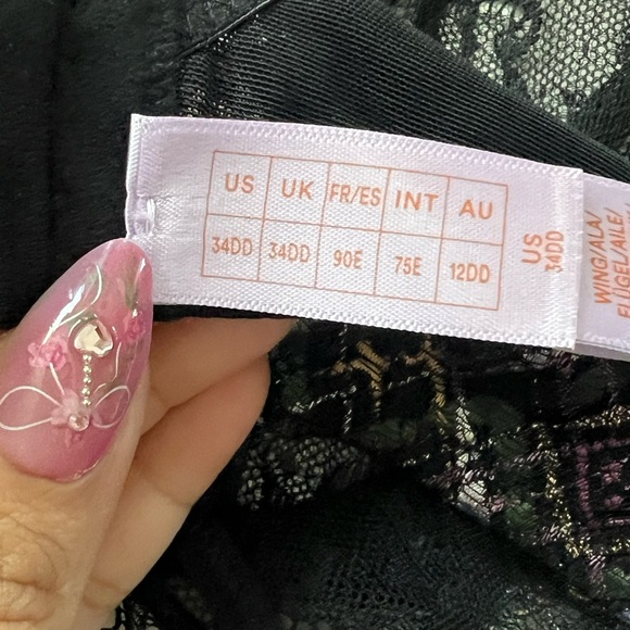 Savage X Fenty “A Little Tart” Online Exclusive Bra – Size 34DD – Sexy & Sold O - Picture 10 of 11